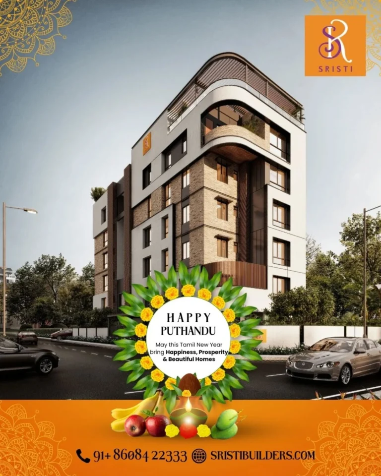 Instagram post from sristibuilders. This post is in position 0.